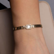 Gold Baguette Bracelet