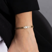 Gold Baguette Bracelet