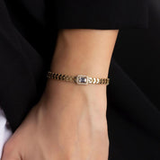 Gold Baguette Bracelet