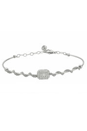 Altın Baget Taşlı Bilezik