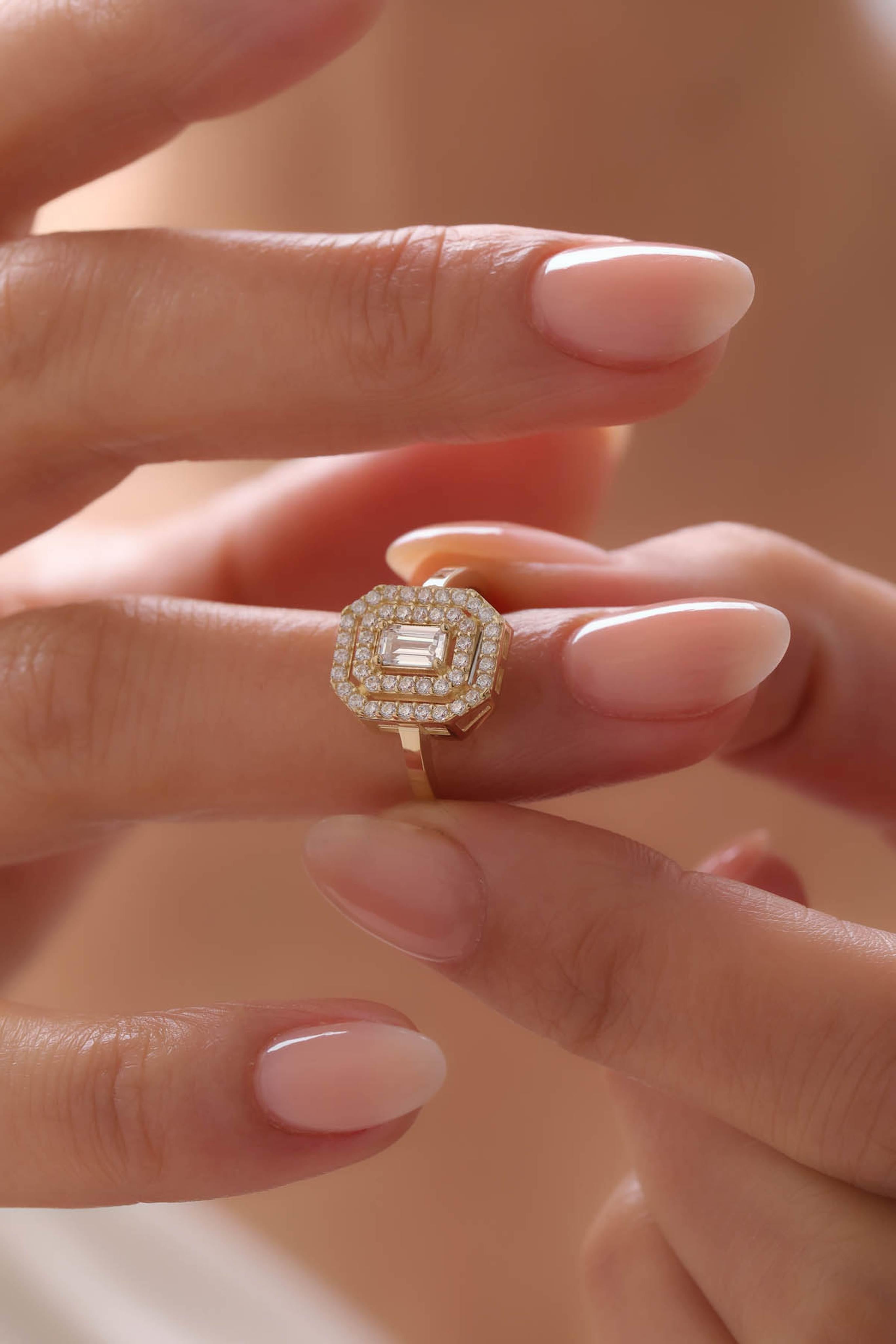 Altın Baget Yüzük