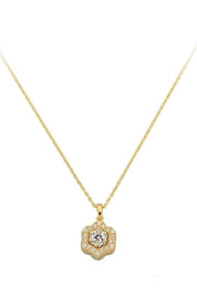 Altın Çiçek Kolye