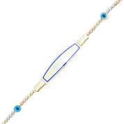 Mavi Mineli Çocuk Künyesi