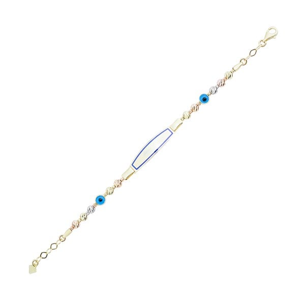 Mavi Mineli Çocuk Künyesi