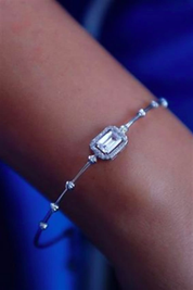 Altın Dorika Toplu Baget Taşlı Bilezik