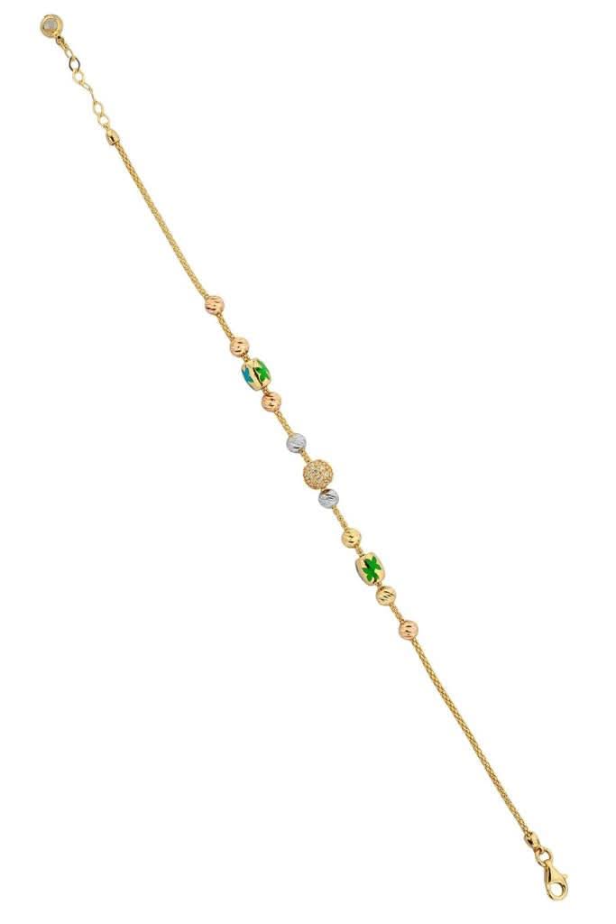 Altın Dorika Toplu Bileklik