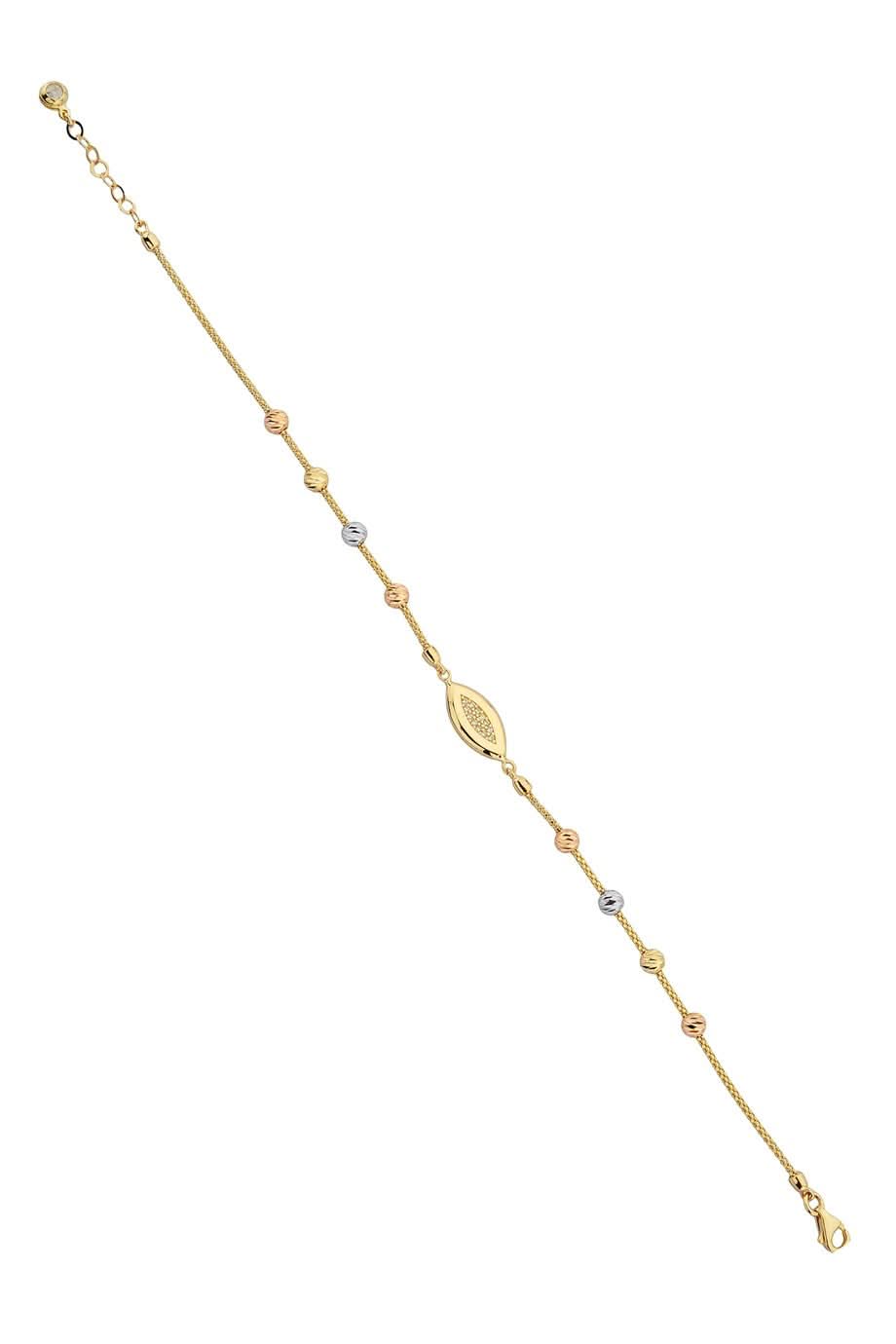 Altın Dorika Toplu Bileklik