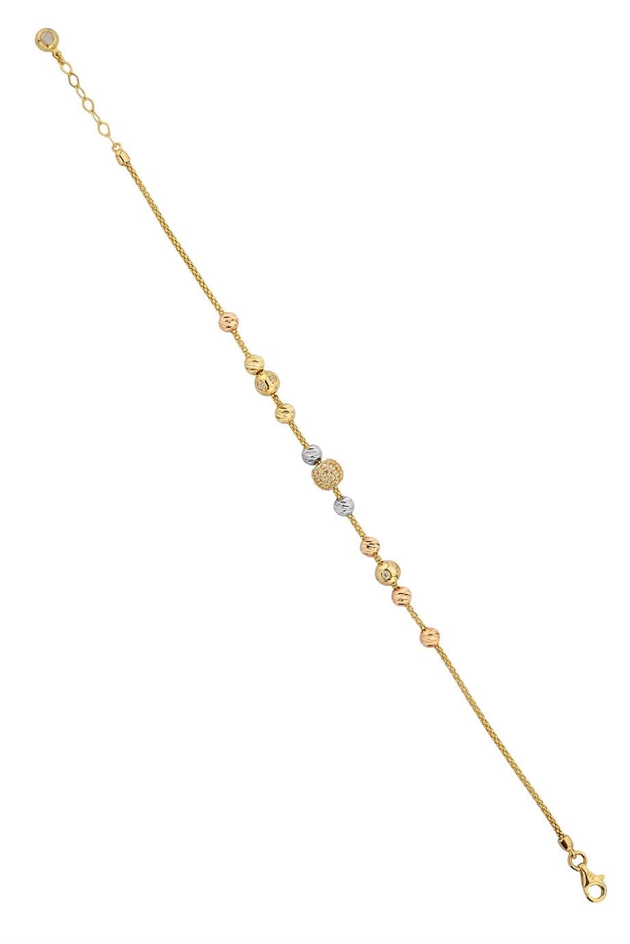 Altın Dorika Toplu Bileklik