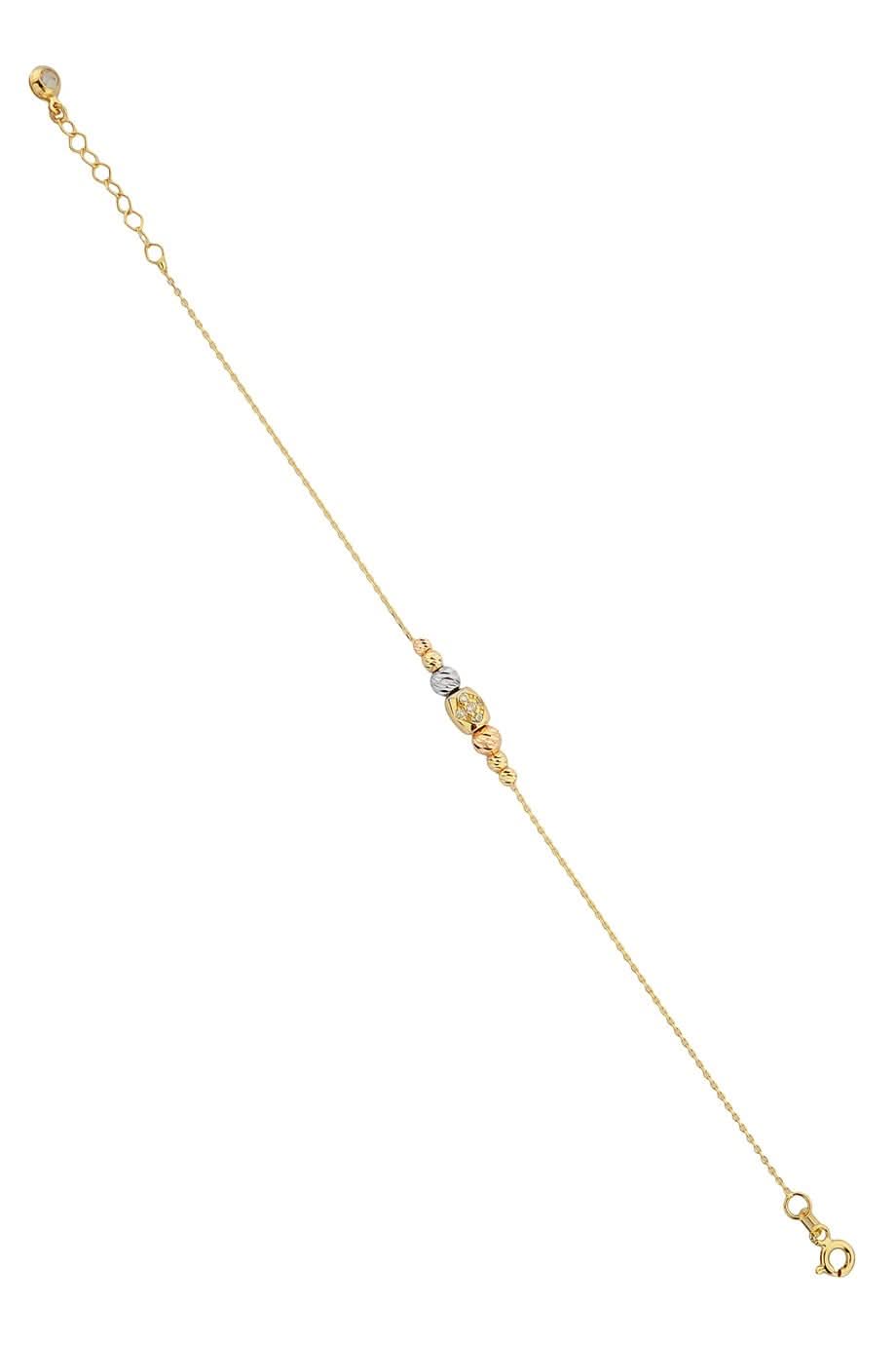 Altın Dorika Toplu Bileklik