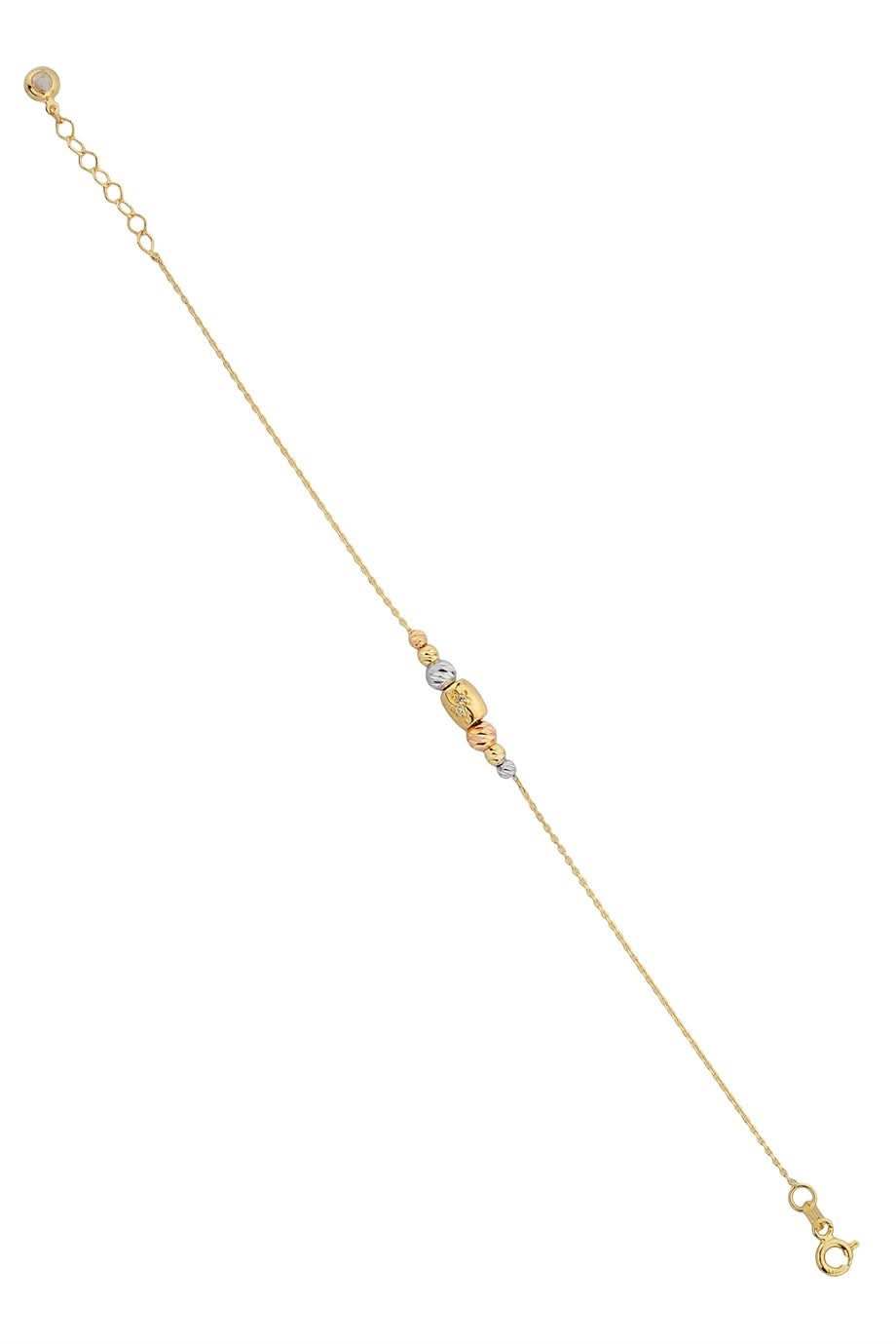 Altın Dorika Toplu Bileklik