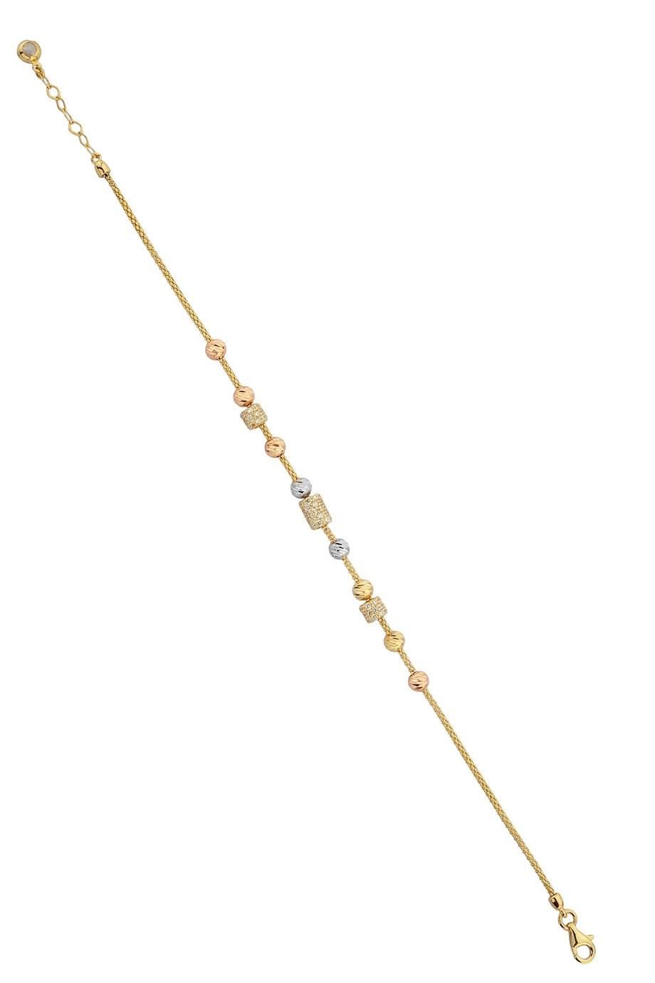 Altın Dorika Toplu Bileklik