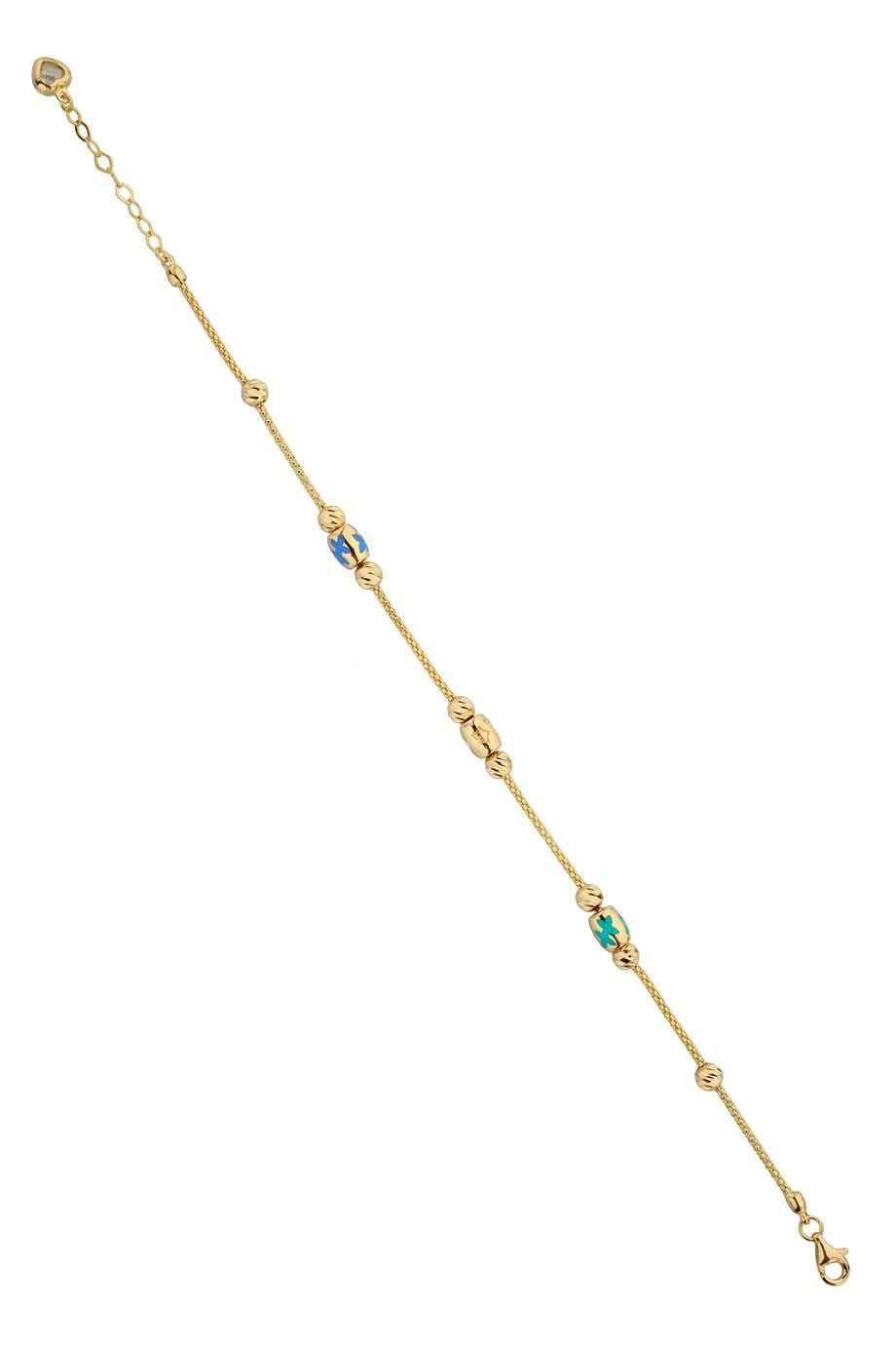 Altın Dorika Toplu Bileklik