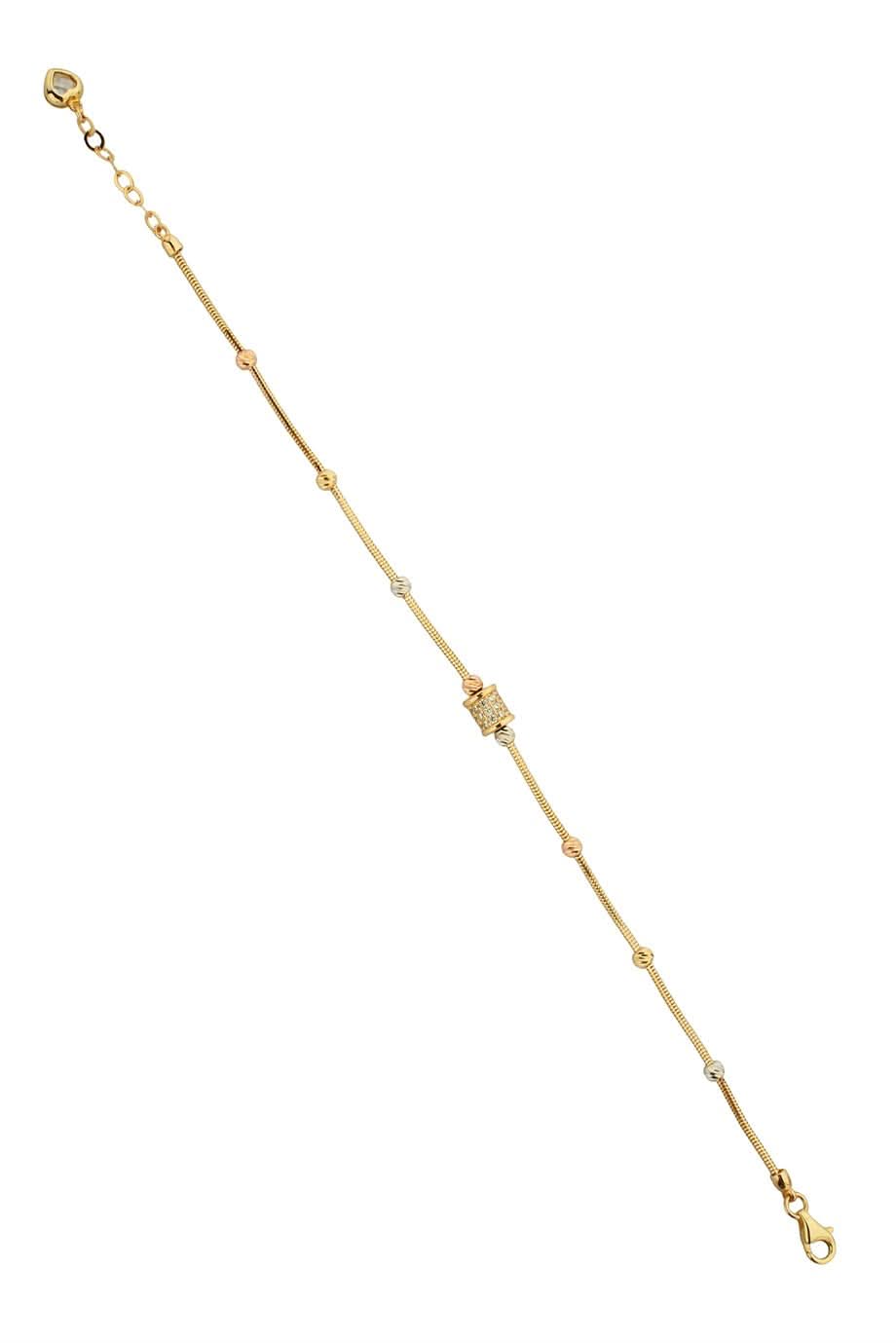 Altın Dorika Toplu Bileklik