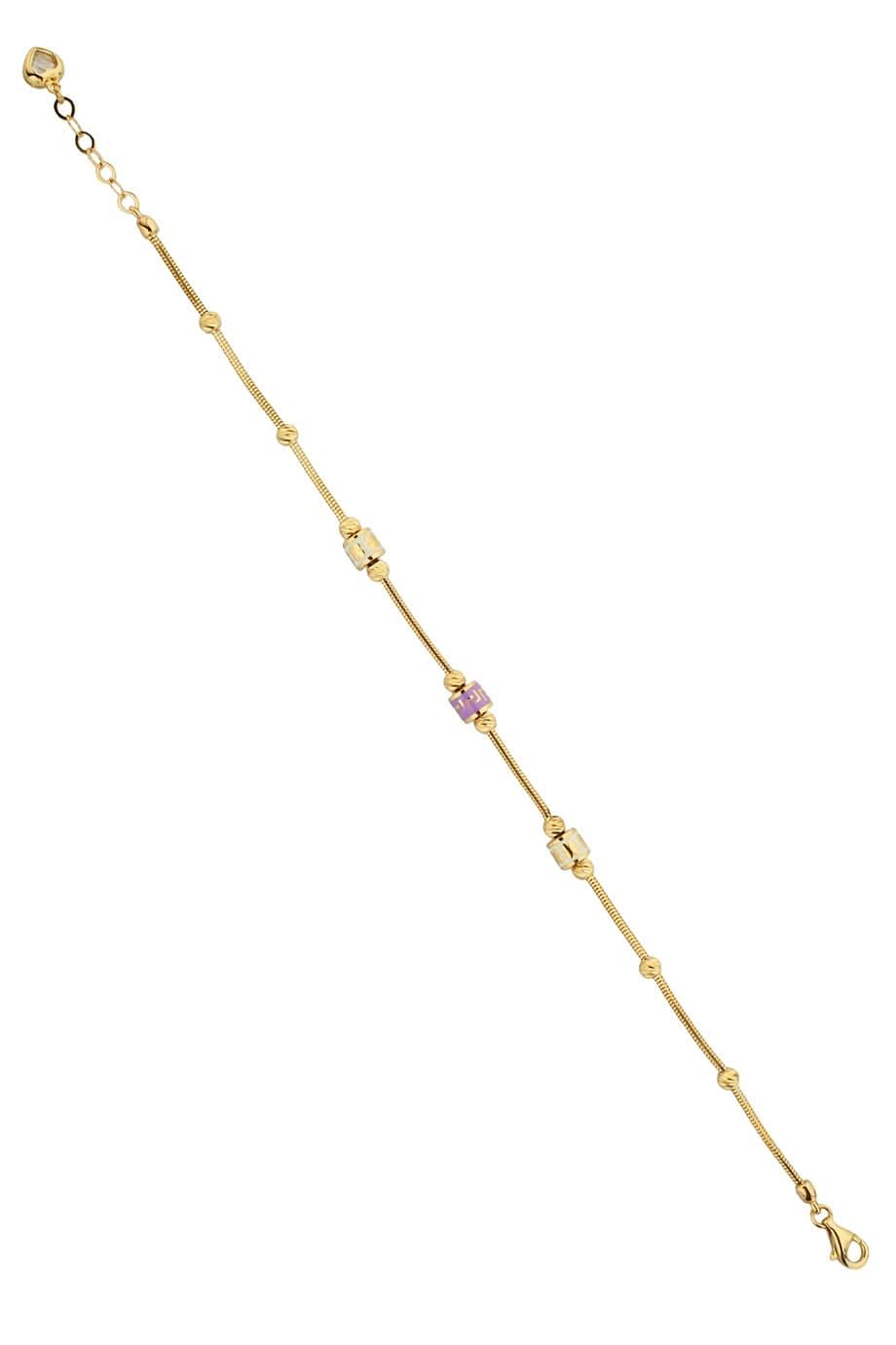 Altın Dorika Toplu Bileklik