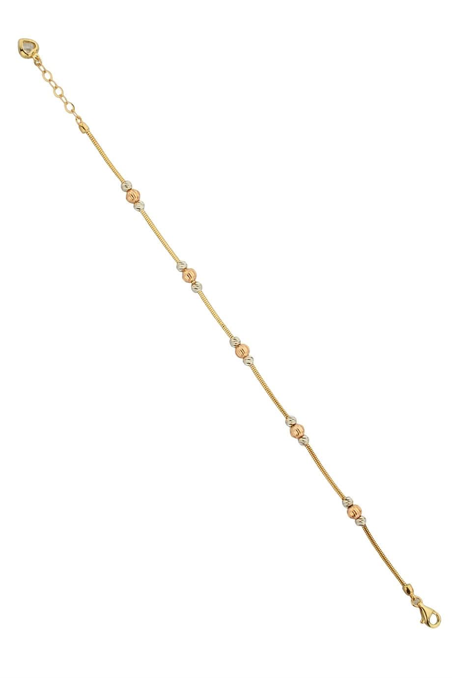 Altın Dorika Toplu Bileklik