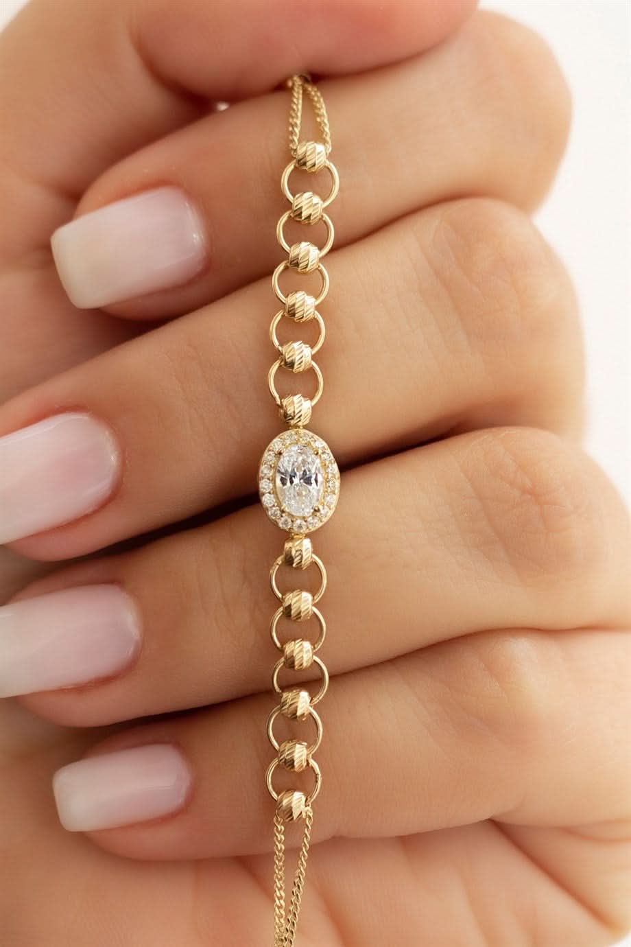 Altın Dorika Toplu Bileklik