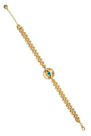 Altın Dorika Toplu Kirpik Göz Bileklik