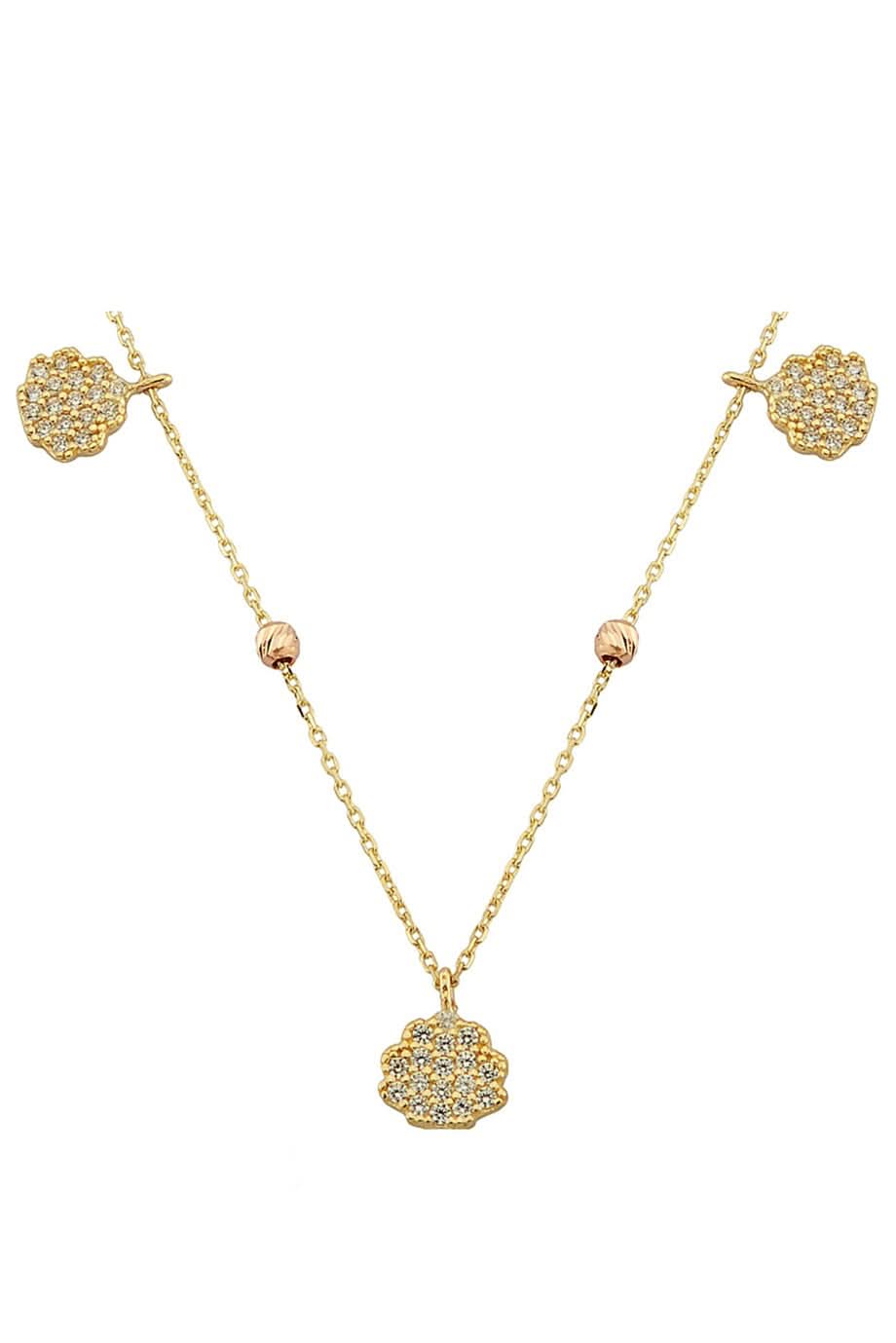 Altın Dorika Toplu Kolye