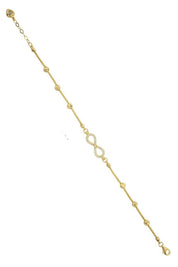 Altın Dorika Toplu Sonsuzluk Bileklik
