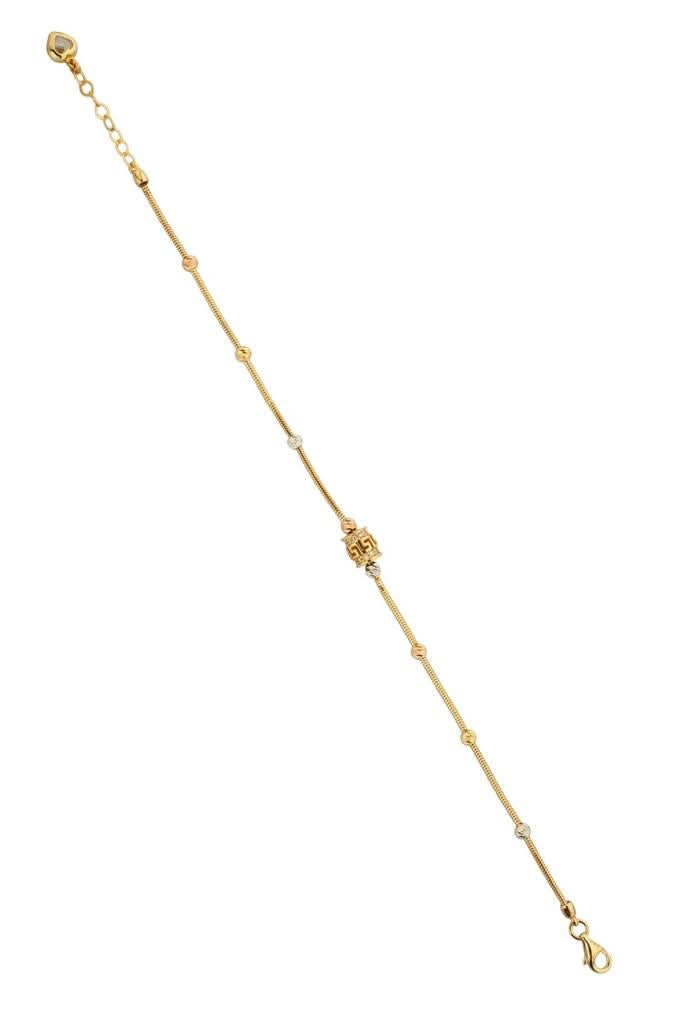 Altın Dorika Toplu Tasarım Bileklik