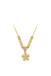 Altın Dorika Toplu Yıldız Kolye