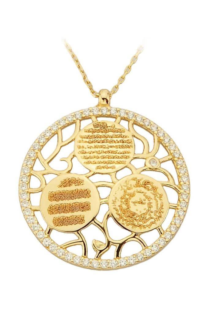 Altın Dua Kolye