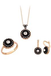 Altın Elmas Görünümlü Mini Set