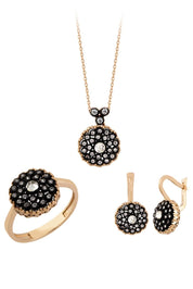 Altın Elmas Görünümlü Mini Set