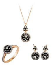 Altın Elmas Görünümlü Mini Set