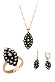Altın Elmas Görünümlü Mini Set