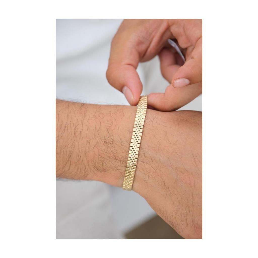 Altın Erkek Bileklik