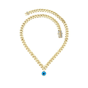 Altın Göz Bebeğim Kolye