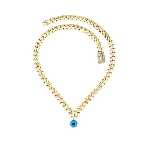 Altın Göz Bebeğim Kolye