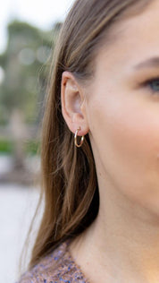 Gold Hoop Earrings