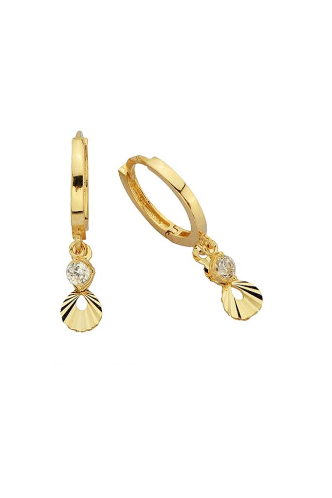 Golden Ring Earrings