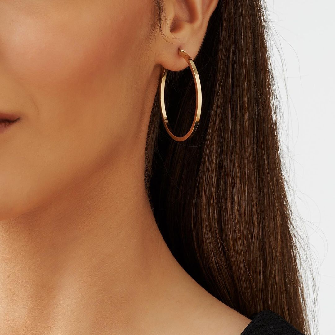 Golden Ring Earrings