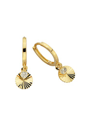 Golden Ring Earrings