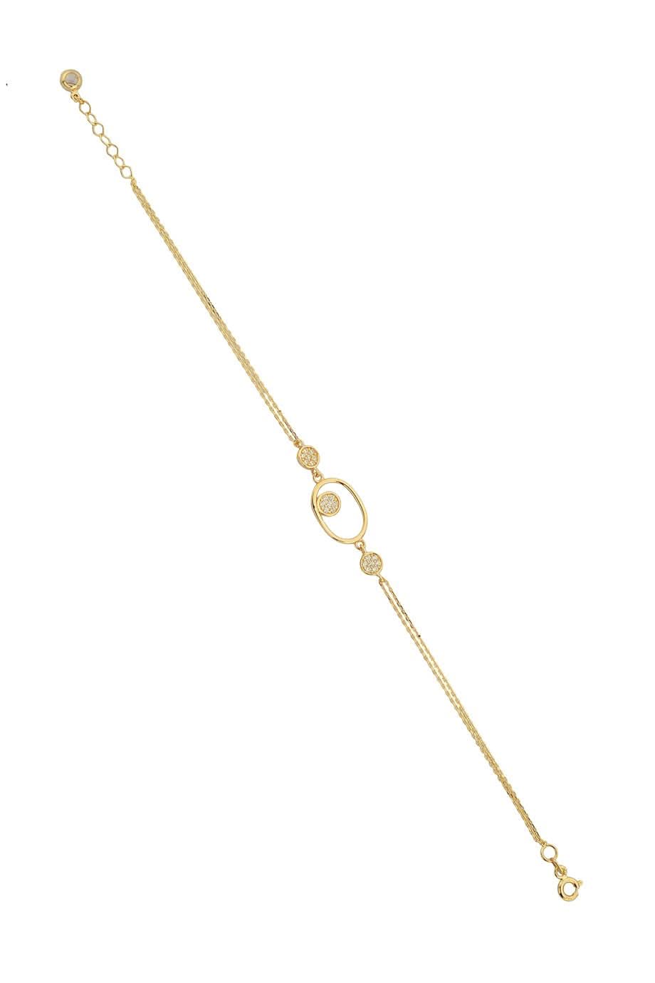 Altın Halka Tasarım Bileklik