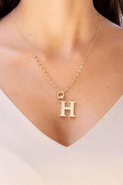 Gold Letter Necklace