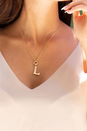 Gold Letter Necklace