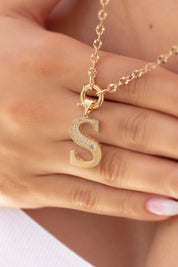 Gold Letter Necklace