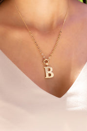 Gold Letter Necklace