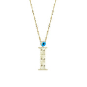 Altın İ Harf Kolye