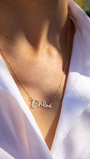 Gold Name Necklace