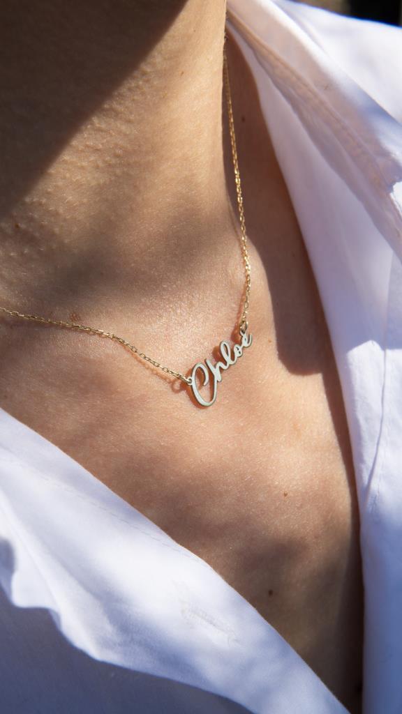 Gold Name Necklace