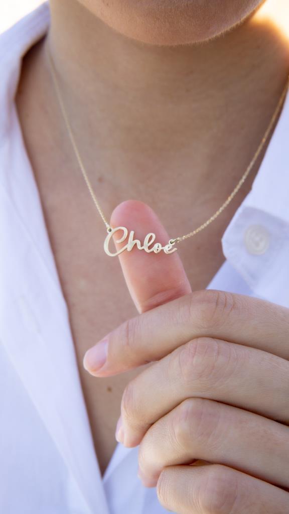 Gold Name Necklace