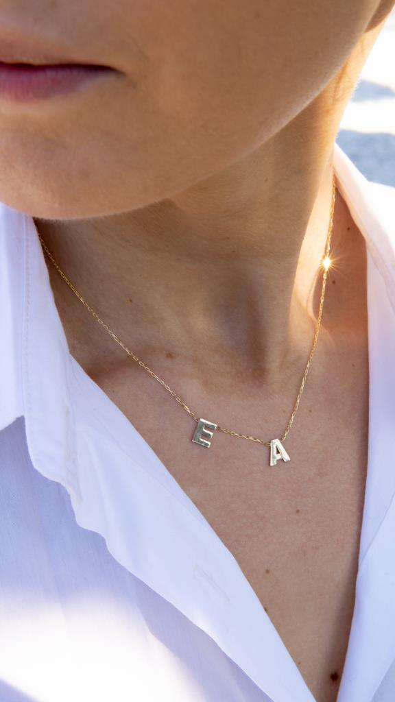 Gold Letter Necklace