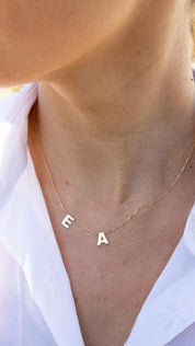 Gold Letter Necklace