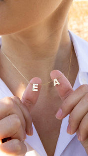 Gold Letter Necklace