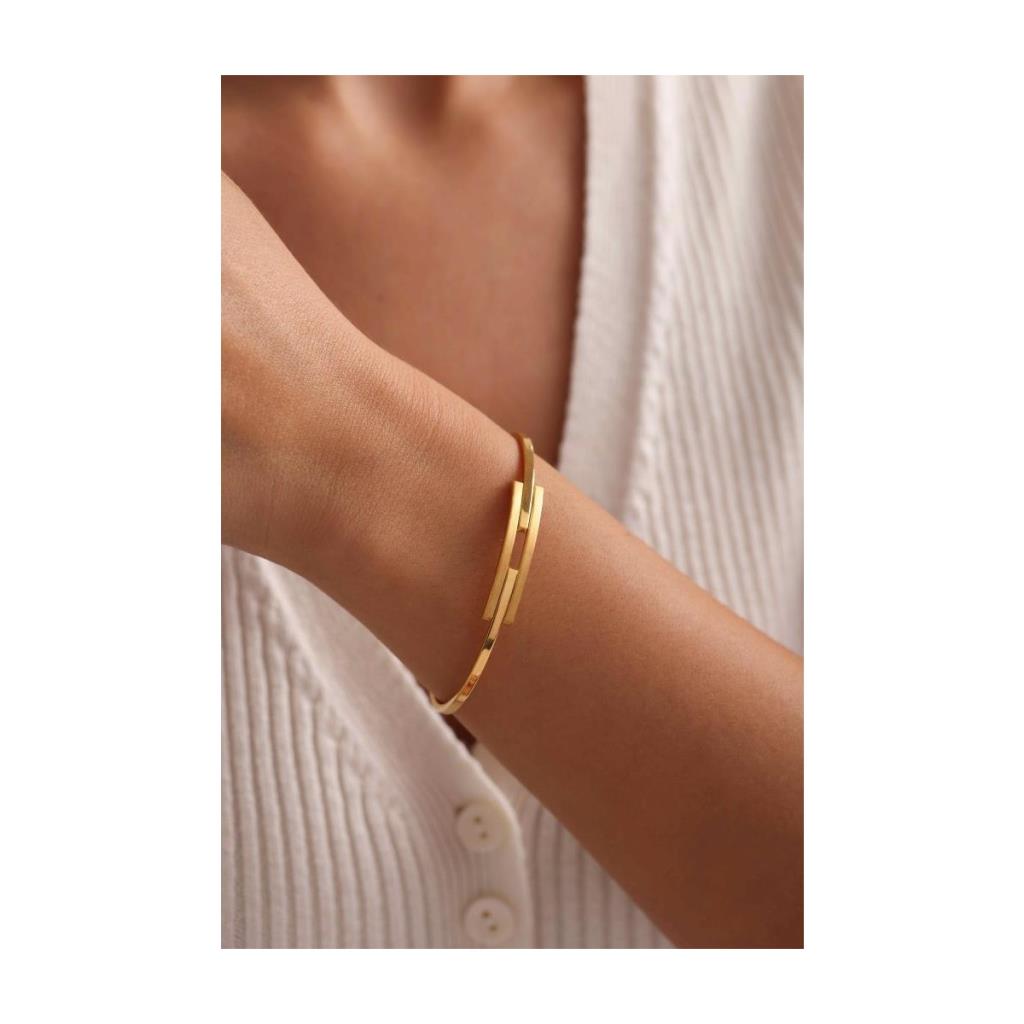 Altın Kaburga Kelepçe 2 Sıra